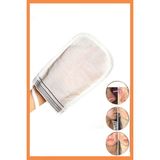 Dr. Dermalok Hakiki Floş Ipek Banyo Kesesi, Peeling Etkili Yüz ve Vücut Lifi (Duş Hamam Seti)