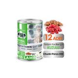 DR.DİYOR Dr. Diyor Kuzu Etli Yetişkin Kedi Maması 12 Adet