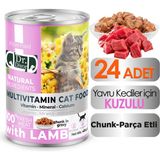 Dr. Diyor Kuzu Etli Yavru Kedi Maması 24 Adet