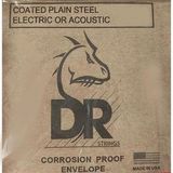 Dr Dragon Skin+ Kaplamalı Elektro Veya Akustik Gitar Tek Tel 0,10