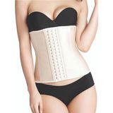 Dr.Fitto Göğüs Altı Çelik Balenli Latex Göbek Toparlayıcı , Bel Inceltici, Sıkılaştırıcı Kopçalı Korse DR01 - 44 - Ten