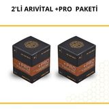 Dr. Fuat Balcı 2'li Arıvital +Pro (Bal, Polen, Arı Sütü, Propolis) Paketi - 500 gr