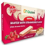 Dr. Gluten 100 gr Glutensiz Çilekli Gofret