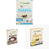 Dr. Gluten Glutensiz Vanilya Ve Kinoalı Puding 112 G X 2 Adet ve Dr. Gluten Glutensiz Kakaolu Kinoalı Puding 112 G X 2 Adet ve Dr. Gluten Glutensiz Muzlu Kinoalı Puding 112 G X 2 Adet