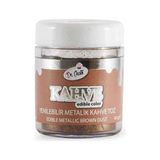 Dr. Gusto 10 gr Yenilebilir Kahve Metalik Toz Gıda Boyası