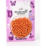 Dr. Gusto 4 mm Turuncu Boncuk Pasta Süsleme Şekeri - 30 gr