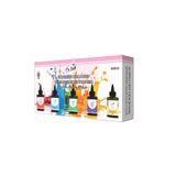 Dr. Gusto 5’li Likit Su Bazlı Gıda Boyası – Sarı, Kırmızı, Mavi, Mor, Yeşil (60 Gr)