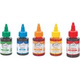 Dr. Gusto 5'li Sıvı Gıda Boyası 5 x 60 gr Sarı Kırmızı Mavi Turuncu Yeşil