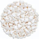 Dr. Gusto 70 gr Mini Beyaz Kalp Sprinkles Şeker