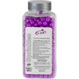 Dr. Gusto 8 mm Mor Boncuk Şeker 250 gr – Pasta ve Tatlı Süsleme Şekeri - 250 gr