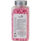 Dr. Gusto 8 mm Pembe Boncuk Şeker 250 gr – Pasta ve Tatlı Süsleme Şekeri - 250 gr