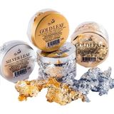 Dr. Gusto 8 Yaprak Altın Varak Pasta Kek İçecekler İçin Işıltılı Görünüm Sunan Ürün