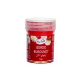 Dr. Gusto Bordo Çiçek Boyası, 5 Gr, Yenilebilir Şeker Hamuru Dekorasyon Boyası EFE45848748748