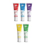 Dr. Gusto Jel Gıda Boyası Konsantre 5x50 GR 5'li Set Mavi Kırmızı Mor Sarı Yeşil