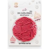 Dr. Gusto Kırmızı Spagetti Şekilli Pasta Süsleme Şekeri - 30 gr