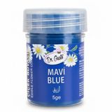 Dr. Gusto Mavi Çiçek Boyası, 5 Gr, Yenilebilir Şeker Hamuru Boyası EFE78487487963