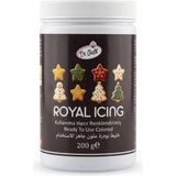 Dr. Gusto Royal Icing Siyah 200 GR – Hazır Kurabiye ve Pasta Süsleme Kreması