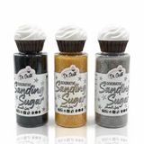 Dr. Gusto Sanding Şeker 3'lü Set, 100 Gr, Altın, Gümüş ve Siyah, Pasta ve Tatlı Süsleme Şekeri EFE84747887448