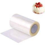 Dr. Gusto Şeffaf Pasta Yan Dekor Film 11 cm x 25 M – Krema Tutucu, Transfer Jelatin, Pasta Çemberi Bant - 1 Adet