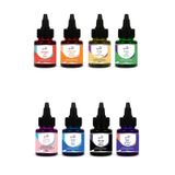 Dr. Gusto Su Bazlı Likit Sıvı Gıda Boyası 25 GR 8'Lİ SET KIRMIZI, SARI, TURUNCU, YEŞİL, PEMBE, MAVİ, SİYAH,MOR