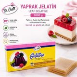 Dr. Gusto Yaprak Jelatin 1000 gr Leaf Gelatine - 1000gr