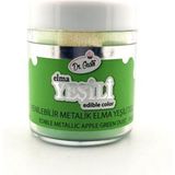 Dr. Gusto Yenilebilir Elma Yeşili Metalik Toz Sim Boya 10 gr - 1 Adet