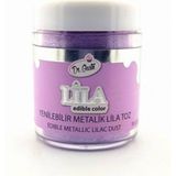 Dr. Gusto Yenilebilir Lila Metalik Toz Sim Boya 10 gr - 1 Adet