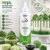 Dr. Gusto Yeşil (Green) Su Bazlı Likit Gıda Boyası 250 G