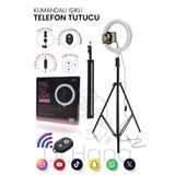 Dr Hana Sa-Na Port Kumandalı ışıklı Tripot Youtuber fotoğraf Video Çekimi tripodu min. 70 cm max.2.10m