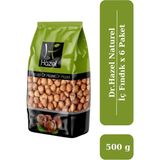 Dr.Hazel Drhazel Naturel Çiğ İç Fındık 500 g x 6 Paket