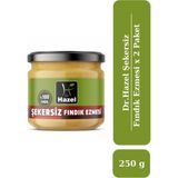 Dr.Hazel Drhazel Şekersiz Fındık Ezmesi 250 g x 2 Paket - 250 gr