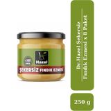 Dr.Hazel Drhazel Şekersiz Fındık Ezmesi 250 g x 8 Paket - 250 gr