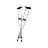 Dr. Hegeli Orta Boy Yükseklik Ayarlı Alüminyum Koltuk Altı Değneği - Hafif ve Dayanıklı Kullanım için Rahat