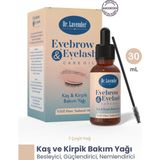 Dr. Lavender 7 Doğal Yağlı Kaş Kirpik Bakım Serumu Fırça Hediyeli - Hint Yağı ve E Vitamini Besleyici 30 ml