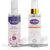 Dr. Lavender Doğal Bebek Kolonyası + Lavanta Yağlı Kolonya 100 ml
