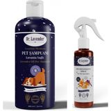Dr. Lavender Lavanta Yağlı Köpek Şampuanı & Pet Tüy Açıcı Bakım Spreyi