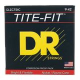 DR LT-9 Tite-Fit Elektro Gitar Teli (Light 9-42)