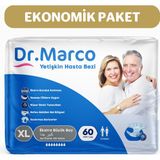 Dr. Marco Bel Bantlı Ekstra Large 60 Adet Yetişkin Hasta Bezi
