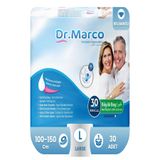 Dr. Marco Belbantlı Tekstil Yüzey L 30 Adet Hasta Bezi