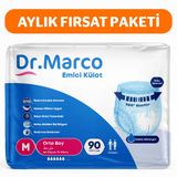 Dr. Marco Yetişkin Medium 90 Adet Emici Külot