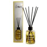 Dr. Mars Çubuklu Oda Kokusu 100 ml (Sarı, Kavun) | Bambu Çubuklu, Taze Kavun Kokusu, Cam Şişe, Ev Parfümü, Uzun Süreli Etki