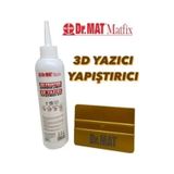 Dr.mat Matfix 3d Yazıcı Baskı Tabla Yapıştırıcı Sıvı 250 Ml + Ragle