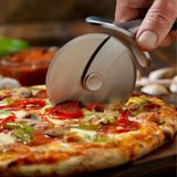 Dr.maya® | Ahşap Saplı Pratik Pizza Kesici