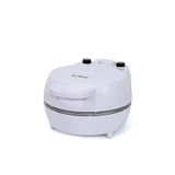 Dr.Maya® Taş Fırın Lahmacun Makinesi, Çıkarılabilir 30 cm Doğal Taş Pişirme Yüzeyi, Siyah, 400°C Termostat, Alt-Üst Isıtma, 1200W (Beyaz)