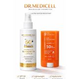 DR.MEDİCELL Ultra Yüksek Güneş Koruyucu SPF50+ 200 Ml Sprey+ 20GR Stick (Kofre Paket)