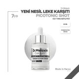 Dr.Melaxin Picotonic Shot Yeni Nesil | Koyu Leke & Çil Karşıtı | Ton Eşitleyici Serum 30ml
