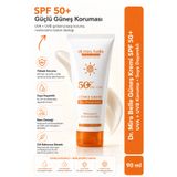Dr. Mira Belle Derma Expert SPF 50+ Güneş Kremi UVA UVB Koruma | Suya Dayanıklı, Leke Karşıtı, Nemlendirici Güneş Kremi 90 ml