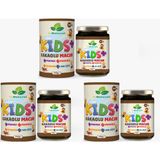 Dr. Natural 3 Adet Kids Kakaolu Çocuk Macunu Kakao Arı Sütü Propolis Pekmez ve Vitamin 240 Gr.