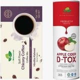 Dr. Natural Hindiba Kahvesi 30x5gr ve Elma Özlü Detox Sirkesi 250ML - 1 Adet