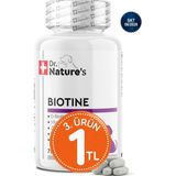 Dr. Nature's Köpek Biotin Tablet 75 Tablet – Deri ve Tüy Sağlığı Destekleyici